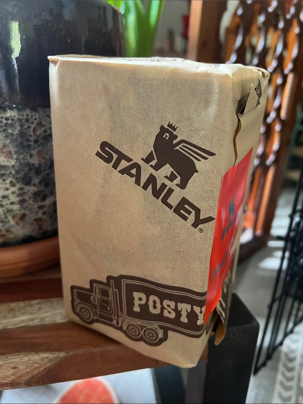 New unwrapped Stanley x Post Malone Posty co beer pint cup mug 16 oz stacking - Picture 2 of 5